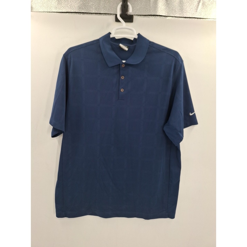 Nike Golf Dri-Fit Navy Blue Mens XXL Polo Shirt